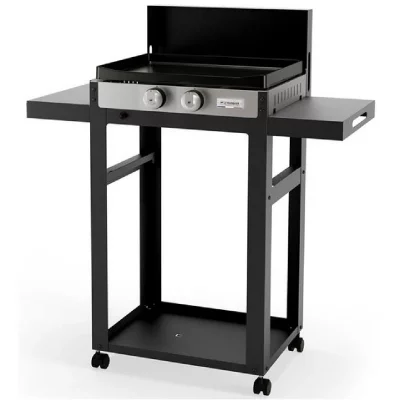 LE MARQUIER Plancha &agrave; gaz  PLFO250DC 4200 W Noir 