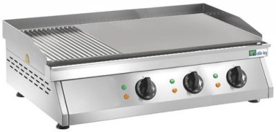 AFI COLLIN LUCY Plancha Electrique 1/3 Rainur&eacute;e et 2/3 Lisse - 