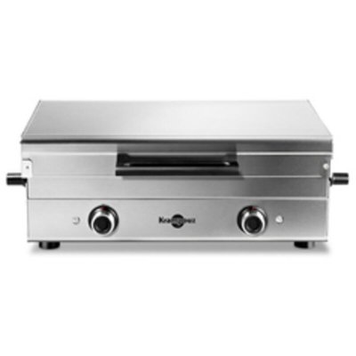 KRAMPOUZ Plancha &eacute;lectrique  Club Double PFCB2AA-KR 3600 W Inox