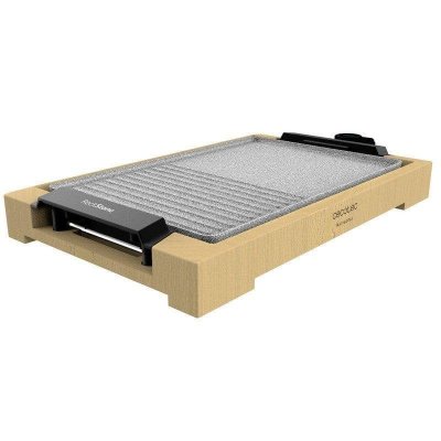 CECOTEC Plancha &eacute;lectrique Tasty&Grill 2000 Bamboo MixStone 