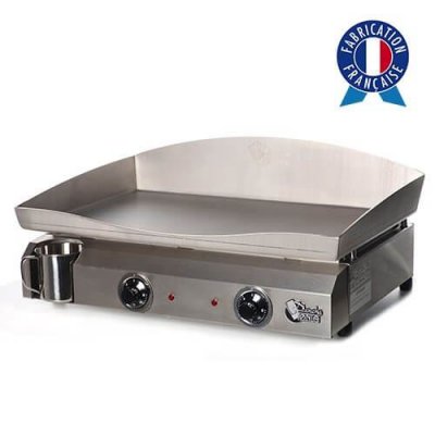 PLANCHA TONIO Plancha Electrique Tonio 2 R&eacute;sistances Electica Caisson et Plaque Inox