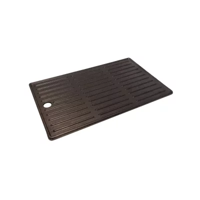 CHAR BROIL Plancha en fonte 43,5 x 26 cm pour barbecue 4 br&ucirc;leurs Char-Broil