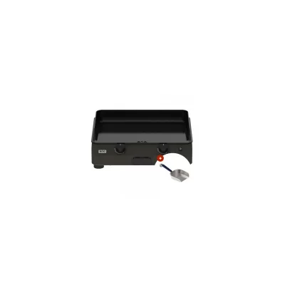 ENO Plancha  Fusion 60 Gaz 2 br&ucirc;leurs 5000 W Noir et Inox 