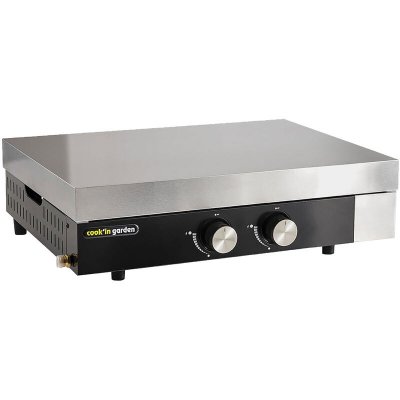 COOK IN GARDEN Plancha gaz finesta 2b 61cm avec capot Cook'in Garden pg035c
