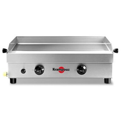 KRAMPOUZ Plancha gaz  Samba Double PFSB2MA-KR 3000 W Inox