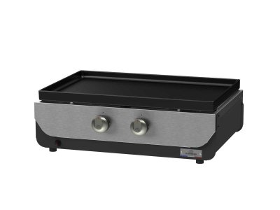 LE MARQUIER Plancha gaz Original duo 260  H.21 x P.49 cm 8 personnes