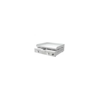 EUSKAL PLANTXA Plancha inox 2 feux plaque de cuisson 4 mm 2 x 2 kW