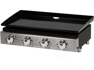 HABITAT ET JARDIN plancha presto 4 - 4 br&ucirc;leurs - 9.7kw - gris 