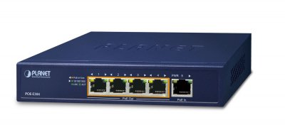 PLANET  802.3af/at Gigabit PoE 1 port Ultra PoE vers 4 ports