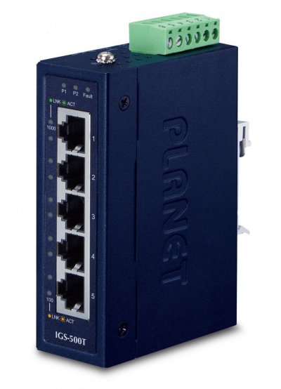 PLANET  igs-500t sw indust compact 5p giga -40/75&deg;