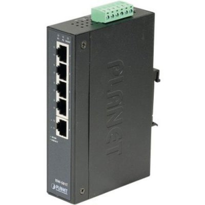 PLANET TECHNOLOGY Planet switch industiel -40/75&deg; - 5 ports 10/100
