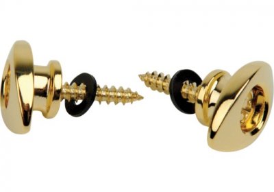 D ADDARIO AND CO Planet Waves Eep302 Elliptical End Pins Attaches Sangle (Or)