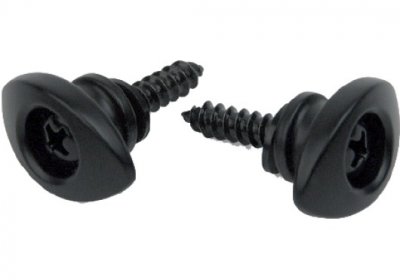D ADDARIO AND CO Planet Waves PWEEP102 Attaches de sangle Elliptiques Noir