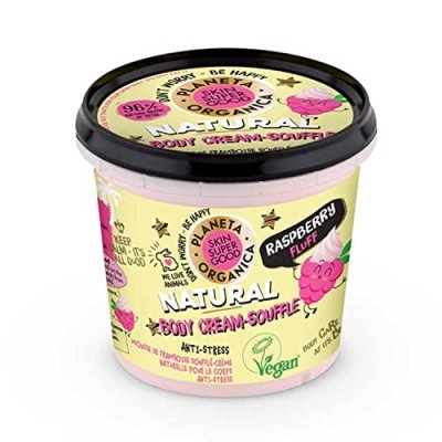 PLANETA ORGANICA Planeta Org&aacute;nica Cr&egrave;me pour le corps Souffl&eacute; &agrave; la framboise 360 ml