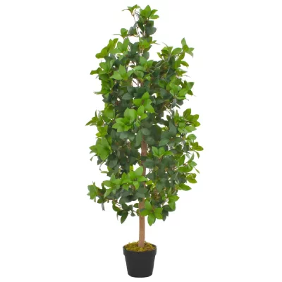VIDAXL Plante artificielle avec pot Laurier Vert 120 cm  n/a