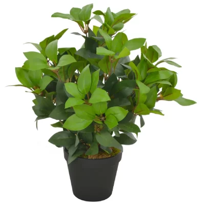 VIDAXL Plante artificielle avec pot Laurier Vert 40 cm  n/a