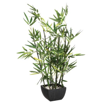 Plante artificielle ""bambou"" 76cm vert