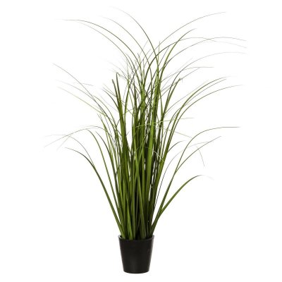 ATMOSPHERA Plante artificielle Bouquet d'Herbes en pot H 50 cm