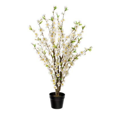 Plante artificielle Cerisier dans son pot H 100 cm