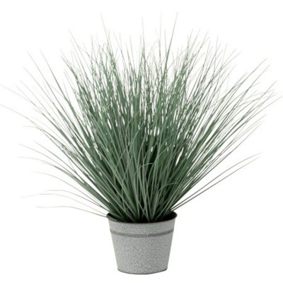 Plante artificielle en plastique avec pot vert 70cm - Vert