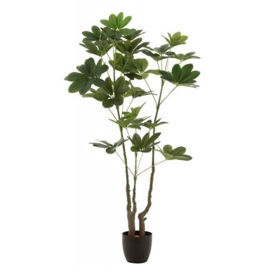 Plante Artificielle En Pot ""pachira"" 157cm Vert - Paris Prix