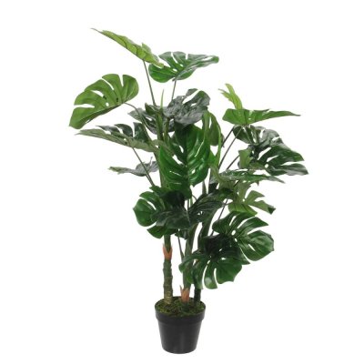 Plante artificielle monstera en pot &oslash;75x100cm E3-74801
