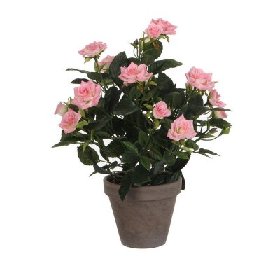 Plante d&eacute;corative mica decorations rosal c&eacute;ramique pvc