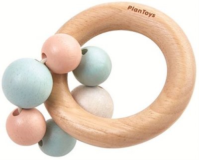 PLAN TOYS PlanToys- Hochet Perles Pastel Jeux D'eveil, PT5262