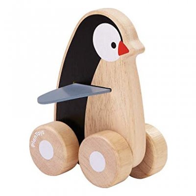 PLAN TOYS PlanToys- Pingouin Roulant Jouet, PT5444