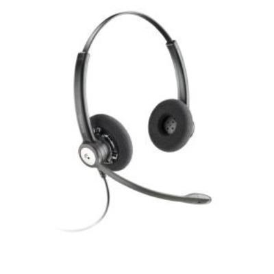 PLANTRONICS  entera qd binaural (hw121n a) noise cancelling 79181-13