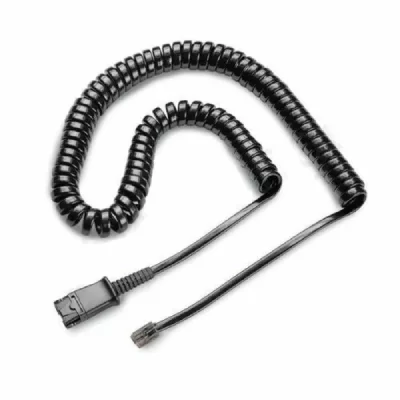 PLANTRONICS  U10P c&acirc;ble sandard pour casque t&eacute;l&eacute;phone QD-RJ9