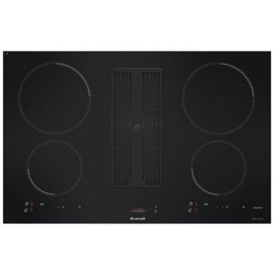 BRANDT Plaque &agrave; induction -  - Table aspirante - 80 cm - 4 foyers