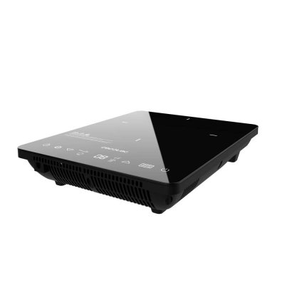 Plaque &agrave; Induction Portable Cecotec Crystal Onyx 2000W Noir