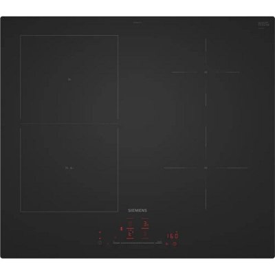 SIEMENS Plaque &agrave; Induction  iQ500 4 Zones 6900W Noir - ED61AHSC1E