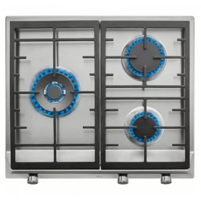 TEKA Plaque au gaz  219188 8550W 60 cm Acier inoxydable Noir