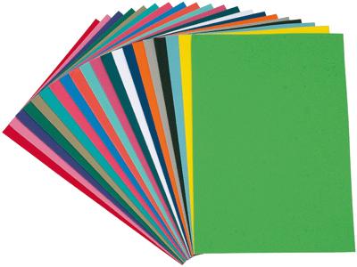  Plaque Caoutchouc A4 Assorti - Sachet De 20