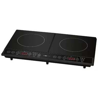 CLATRONIC Plaque chauffante double &agrave; induction dki 3609  - noir 