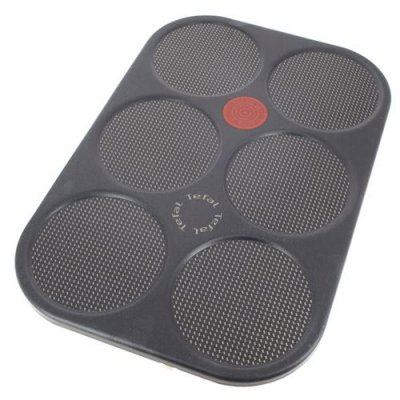 TEFAL Plaque de cuisson 6 crepes pour Crepiere  - 3665392360872