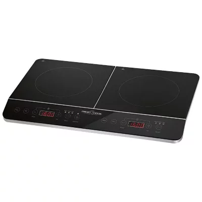 PROFICOOK Plaque de cuisson &agrave; induction double pc-dki 1067 3500 w noir
