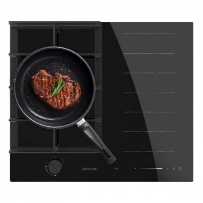 UNISEX Plaque de Cuisson - Cecotec - Bolero Squad GI 3500 - Induction & Gaz - 34 kW - 9 Vitesses