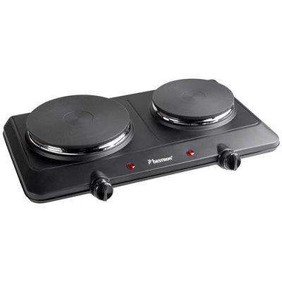  Plaque de cuisson double AHP250D 2250 w Bestron Noir