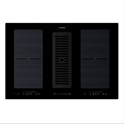 KLARSTEIN Plaque de Cuisson Induction 2 en 1 77 cm cm avec Hotte Aspirante 391m&sup3; h 