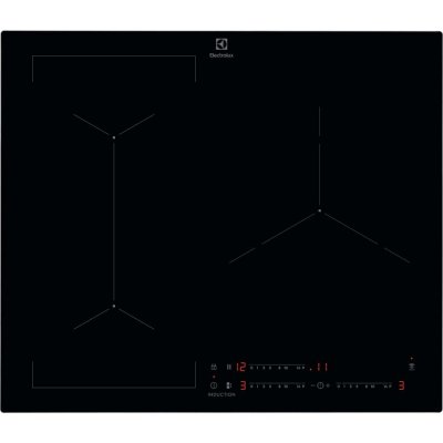 ELECTROLUX Plaque De Cuisson Induction 59cm 7200w 3 Feux  Miv63346ck