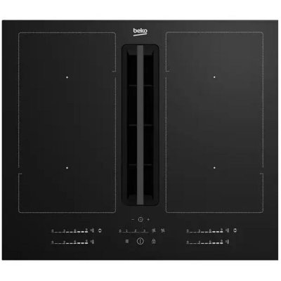 BEKO Plaque de cuisson induction avec hotte int&eacute;gr&eacute;e  HIXI64701UP