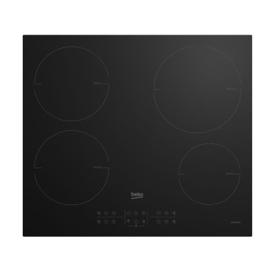 BEKO Plaque de cuisson Induction de 60 cm Noir - HII64210MT