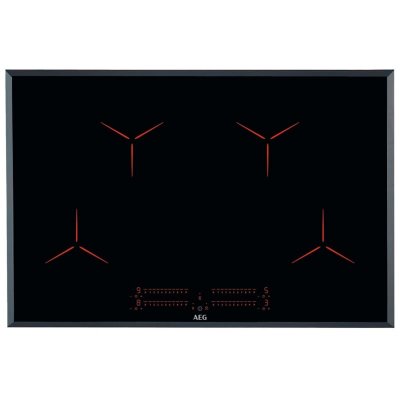 AEG Plaque de cuisson Induction S&eacute;rie 3000 Pure 80 cm -  IPE84531FB