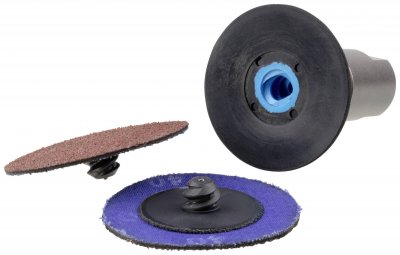 WOLFCRAFT Plaque de meulage ensemble pour les broyeurs d'angle, 4 pcs.