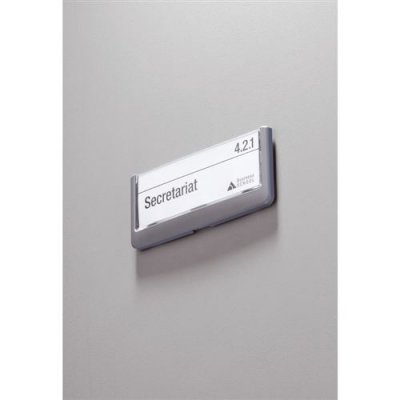 DURABLE Plaque de porte 149x52.5mm CLICK SIGN