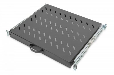 DIGITUS Plaque de sol  Professional DN-19 TRAY-2-600-SW noir