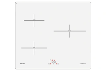 AIRLUX Plaque induction  ATID632WHN BLANC